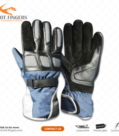 Leather Motorbike Gloves