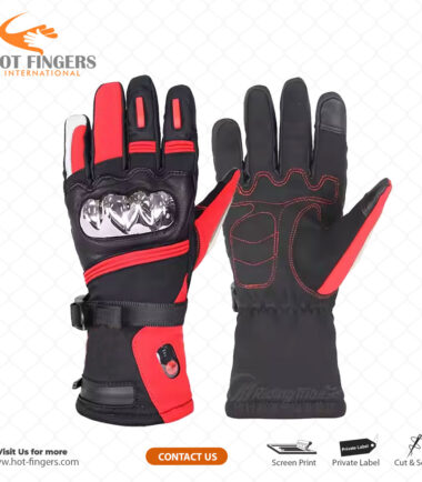 Heated Motorbike Gloves
