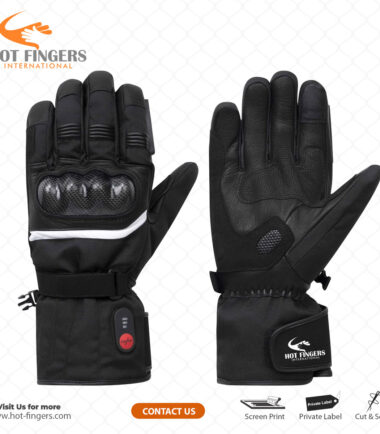 Heated Motorbike Gloves