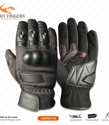 Leather Motorbike Gloves