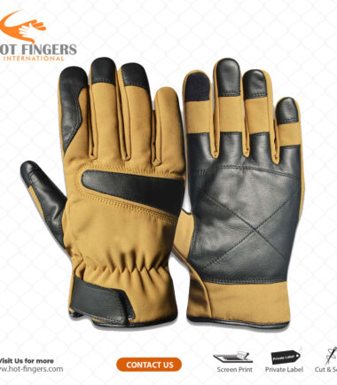 Leather Motorbike Gloves