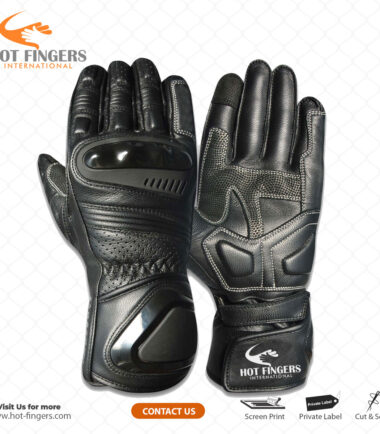 Leather Motorbike Gloves