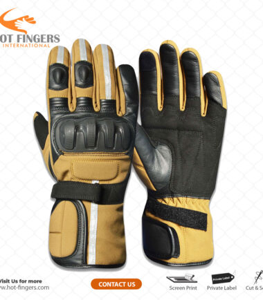 Leather Motorbike Gloves