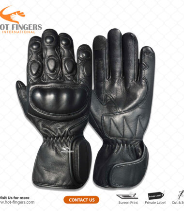 Leather Motorbike Gloves