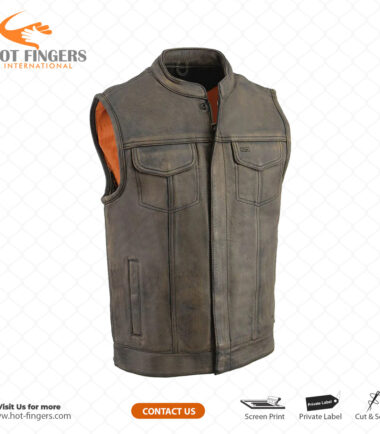 Leather Vest