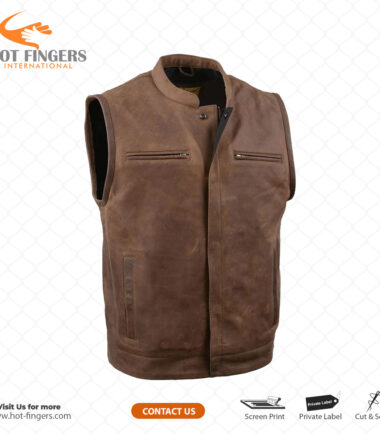Leather Vest
