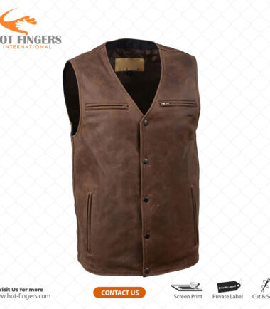 Leather Vest