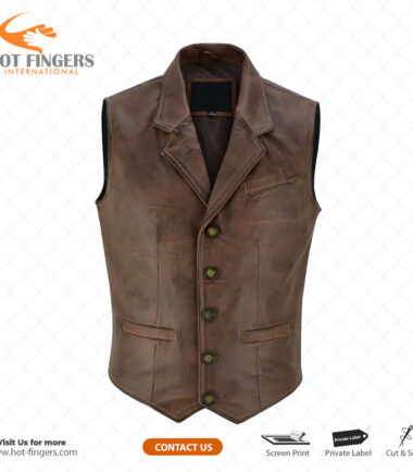 Leather Vest